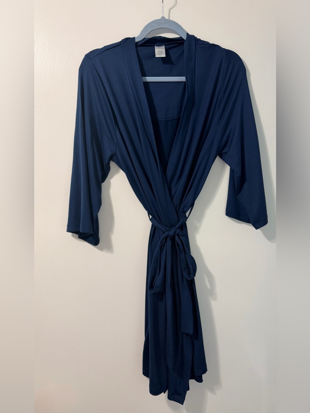 Women’s Navy Mia & Tess Wrap Robe